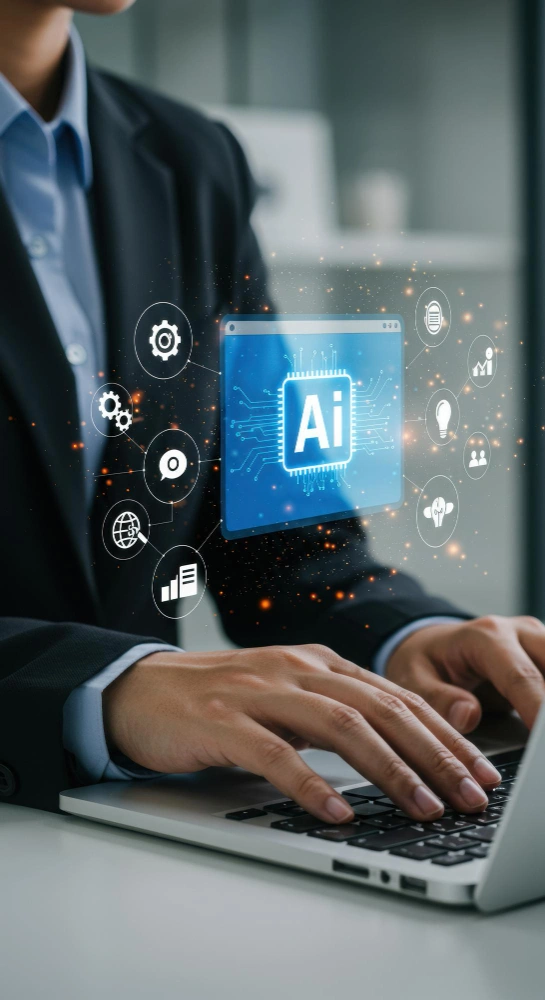 Nearshore engineers collaborating on scalable AI applications