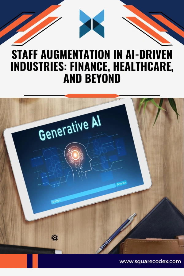 Square Codex staff augmentation nearshore team supporting AI projects in finance and healthcare