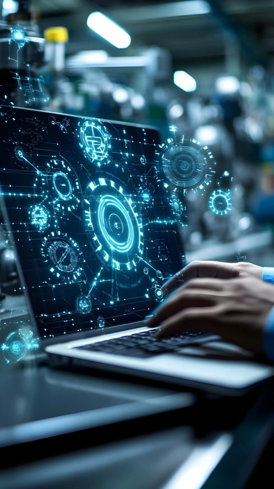 QA engineers using AI tools for automated software testing