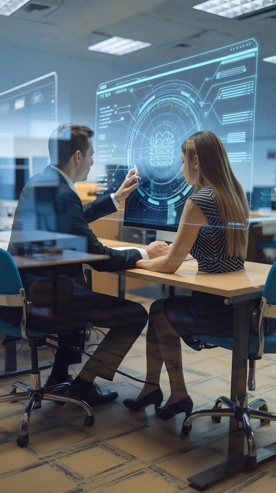 Nearshore QA team using AI tools to automate software testing processes