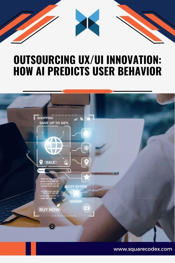 Nearshore UX/UI designers using AI tools to analyze user behavior and enhance digital experiences