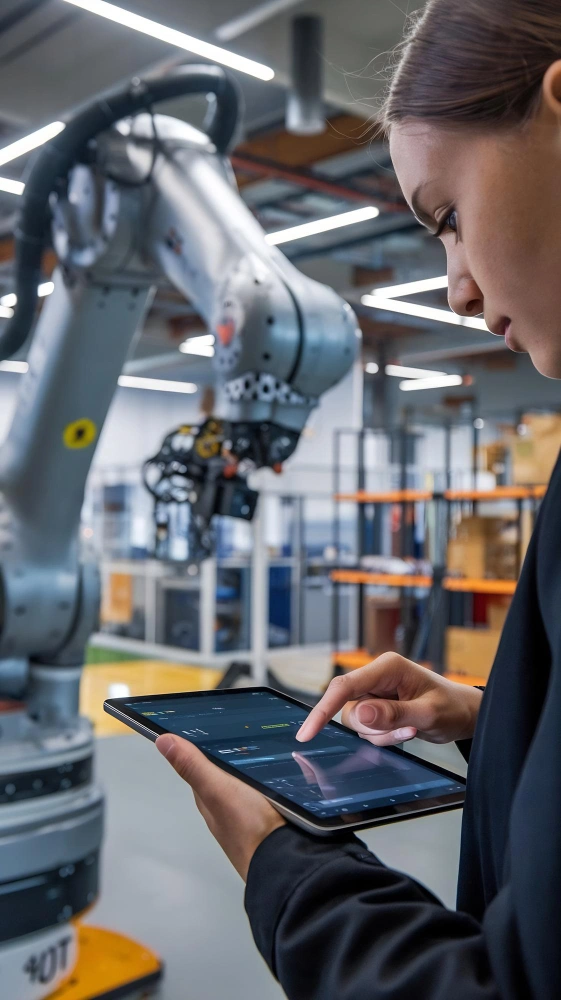 Smart factory using AI and edge computing on the production floor