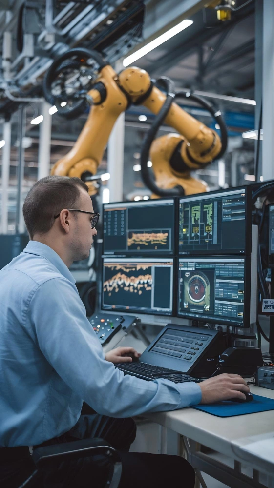 Smart factory using AI and edge computing on the production floor