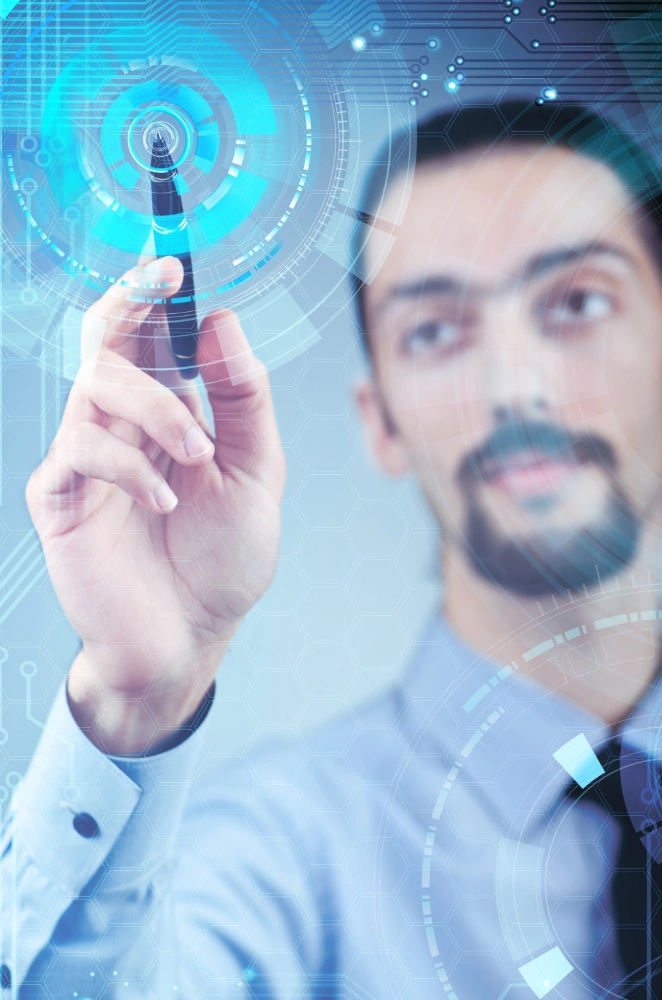 Thales Security engineers monitoring AI model behavior in a modern operations center