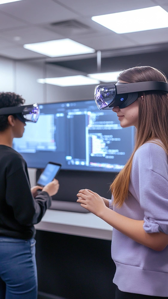 IBM Engineers working on real time data streaming pipelines in a modern office