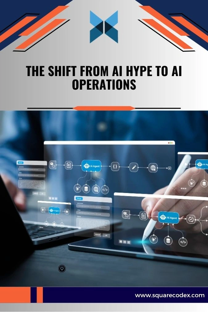 Enterprise AI system architecture showing data integration and real time operational workflows