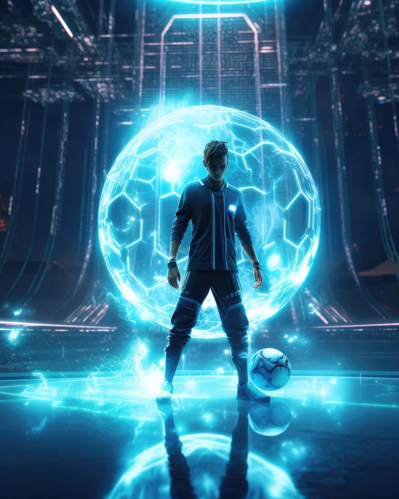 Artificial intelligence systems analyzing football data and stadium operations during the 2026 World Cup