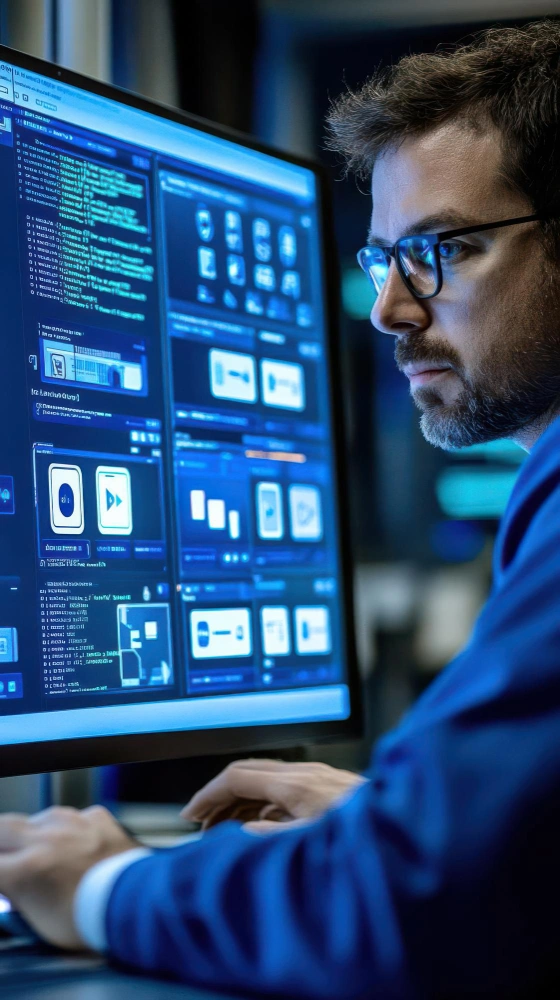 Enterprise AI system integrating data, APIs, and backend operations in a real production environment