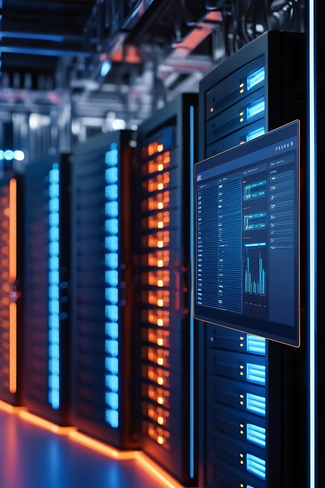 Enterprise AI system processing real time data within integrated database architecture