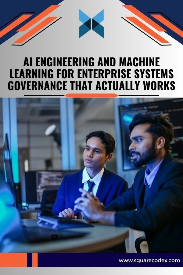Enterprise engineering team managing AI systems, data pipelines, and machine learning infrastructure in a modern operations environment