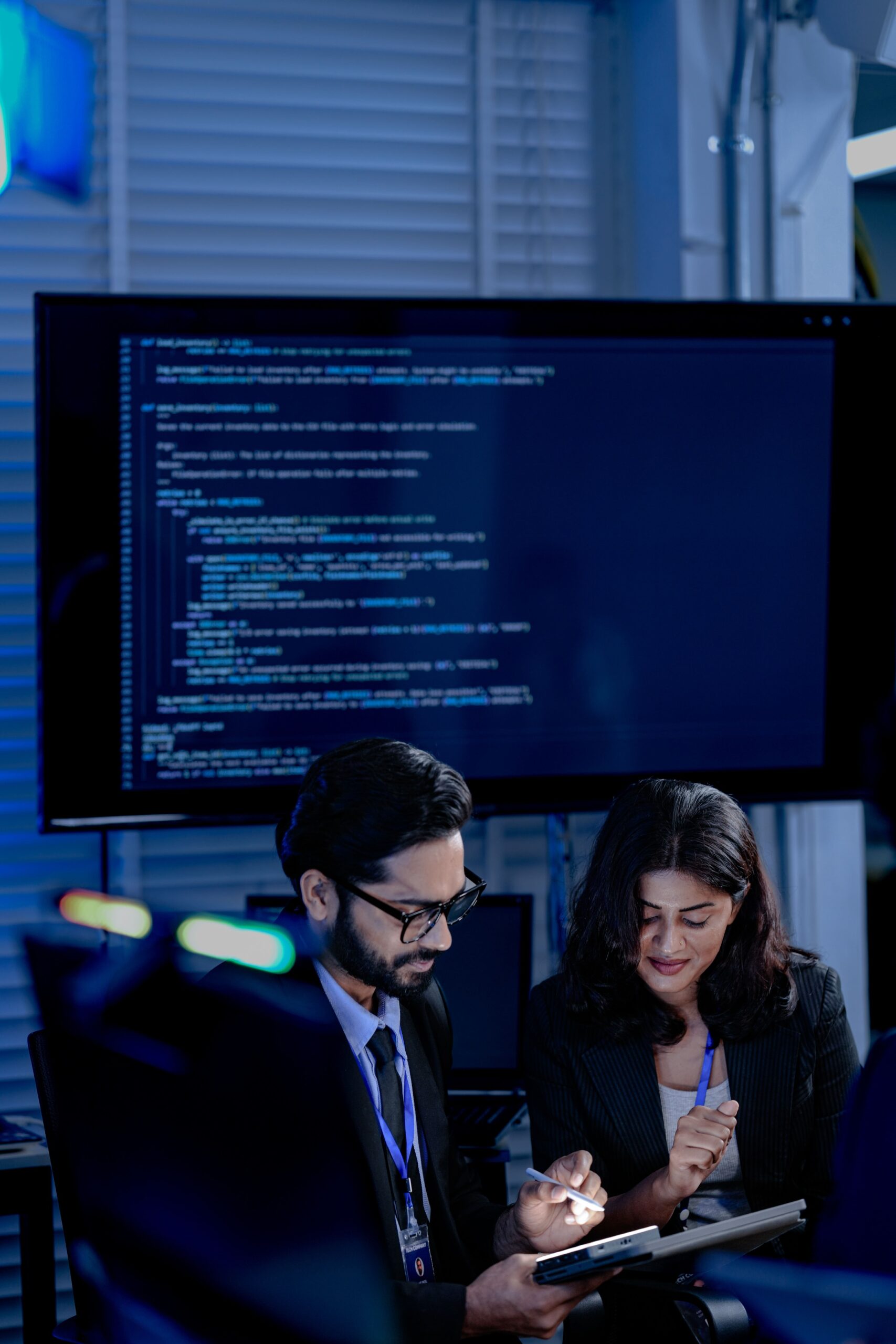 Enterprise engineering team managing AI systems, data pipelines, and machine learning infrastructure in a modern operations environment