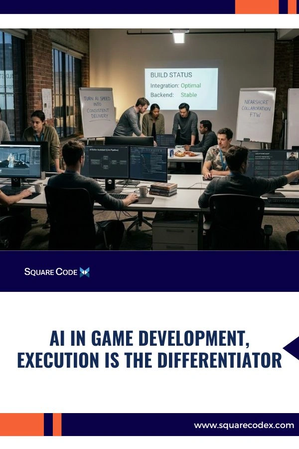 AI in Game Development and Why Execution Still Defines Success