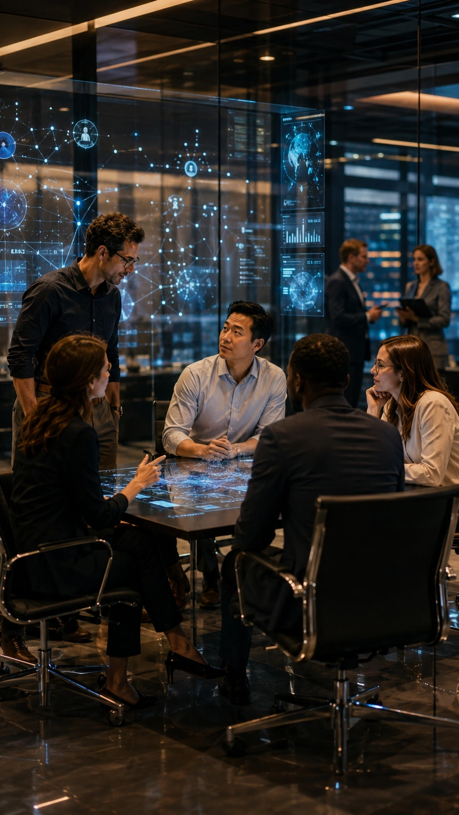 Enterprise AI platform connected to backend systems APIs data pipelines and cloud infrastructure