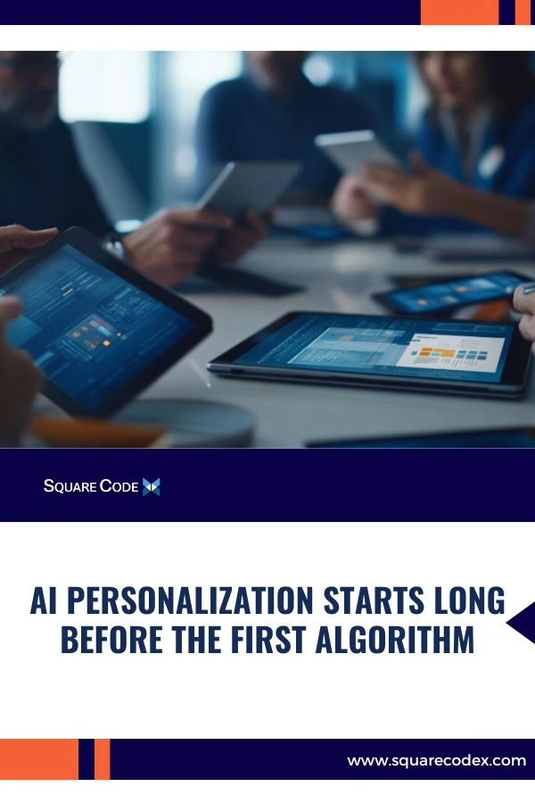 AI personalization platform connecting customer data, APIs, analytics, cloud infrastructure, and backend systems in real time.