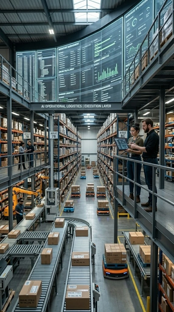 Enterprise AI agents connected to backend systems, APIs, cloud infrastructure, and data pipelines