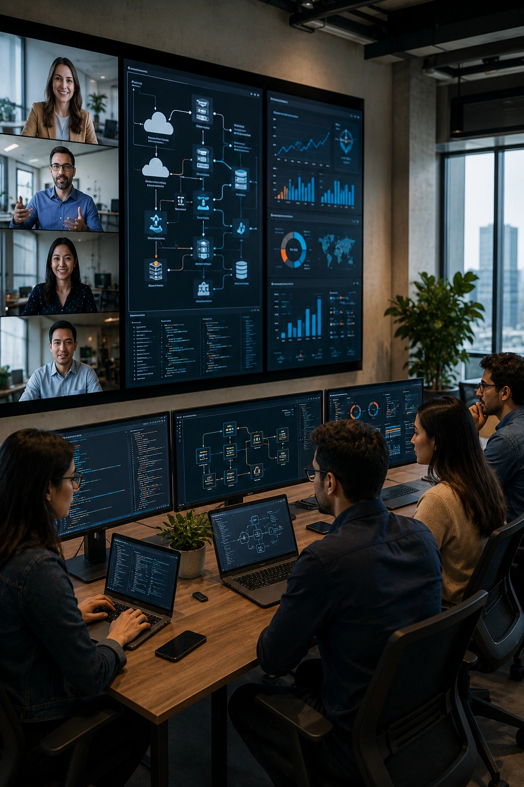 Staff Augmentation AI drive-thru ordering system connected to backend APIs and restaurant operations