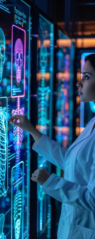 AI healthcare platform with backend systems APIs cloud infrastructure patient data integration and software engineering