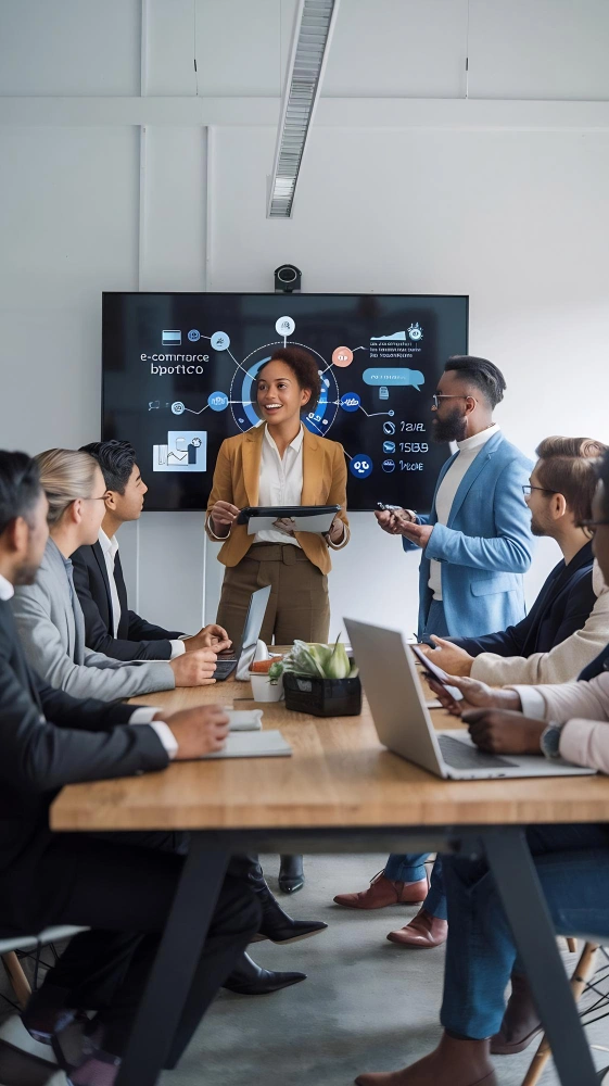 Enterprise HR platform integrating AI, cloud infrastructure, APIs, workforce analytics, and employee management systems.