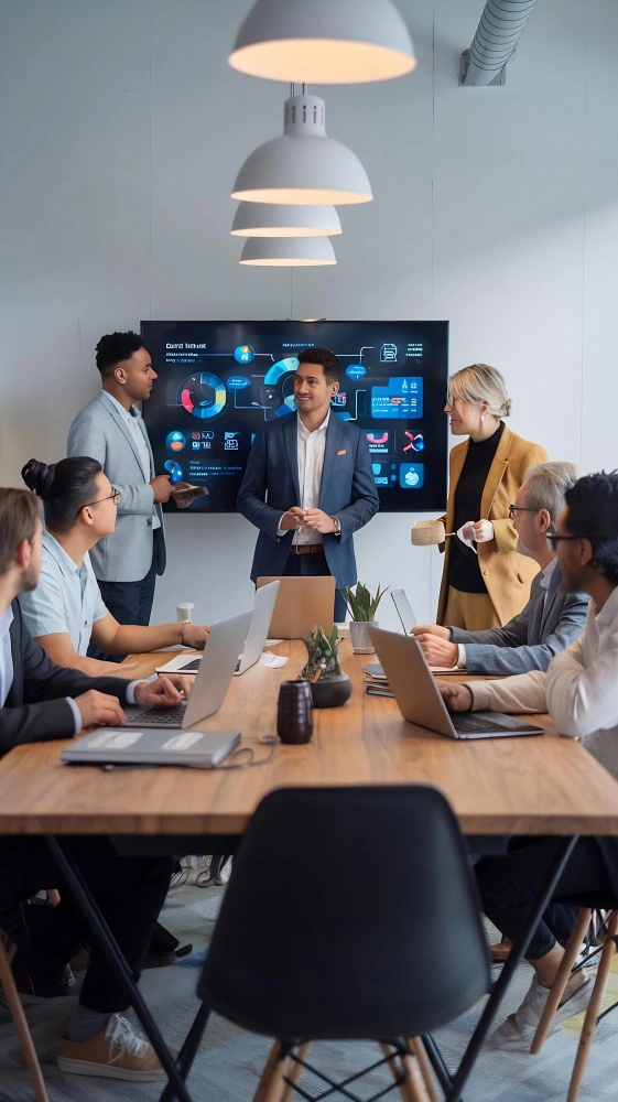 Enterprise AI infrastructure with cloud architecture backend services APIs data pipelines and engineering teams
