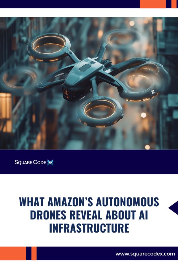 Amazon Prime Air autonomous drone demonstrating Physical AI