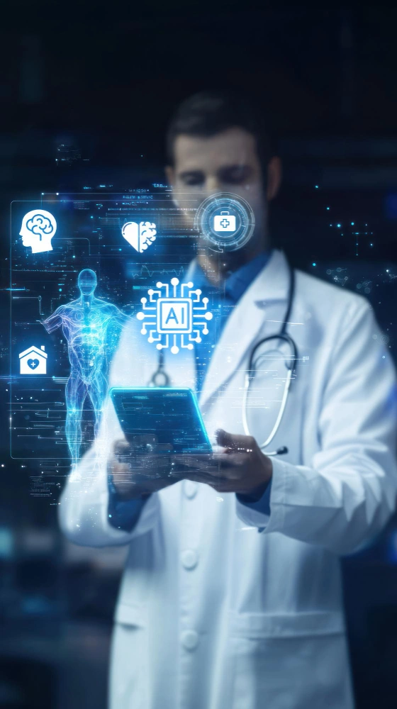 Google AMIE and AI healthcare virtual consultation technology