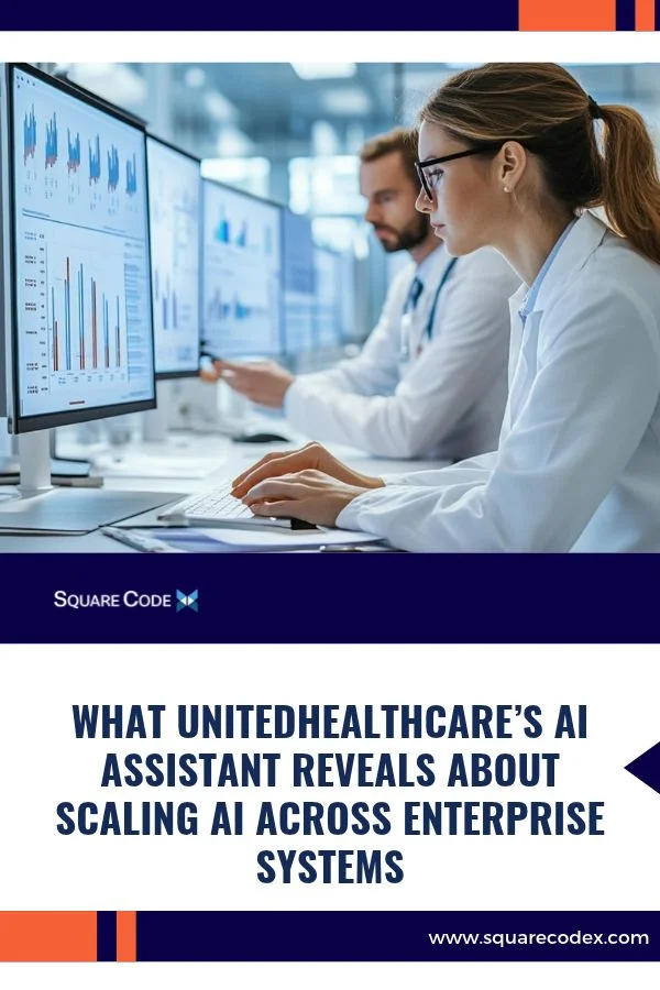 Customer service representative reviewing healthcare benefits information on a computer while assisting a member through a digital support platform.